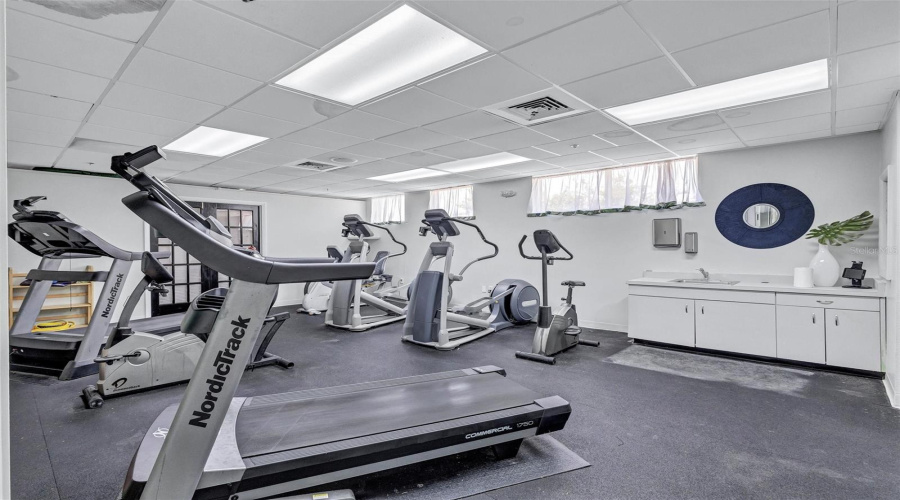 Cardio Room At The Club
