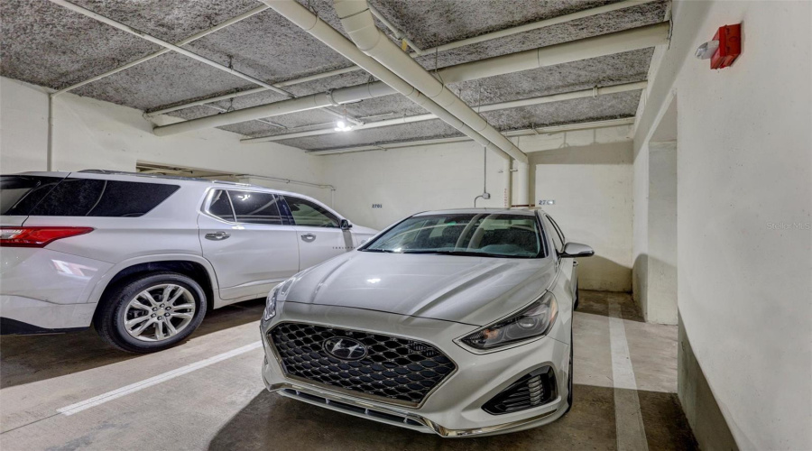 Under Building Parking Space