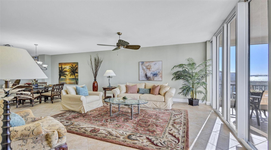 Spacious Living Room