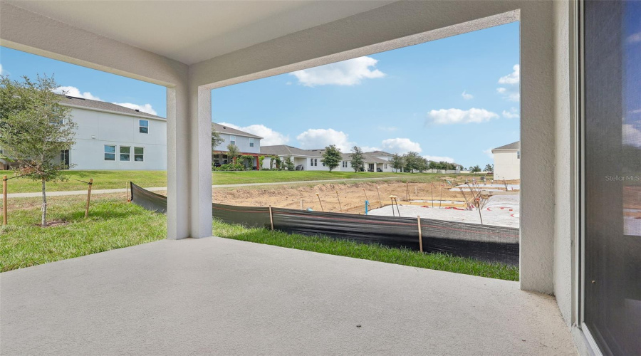 Rear Lanai / View