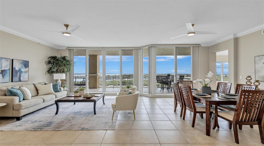 Living Room-Dining Room Combo