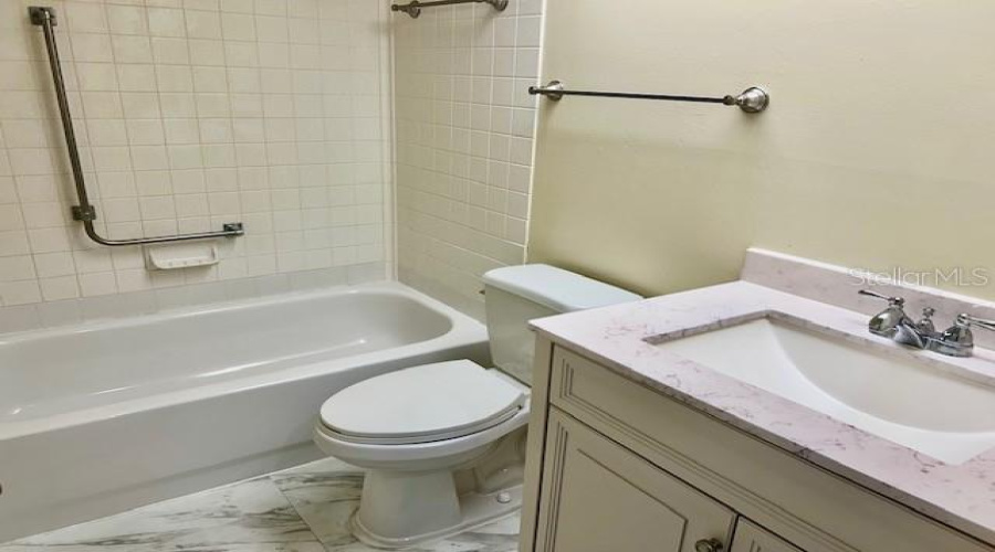 Second Bathroom With Tub
