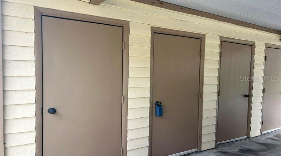 Outdoor Assigned Storage