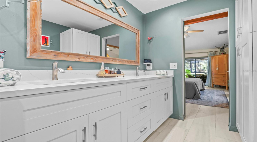 Primary Bathroom Back To Bedroom