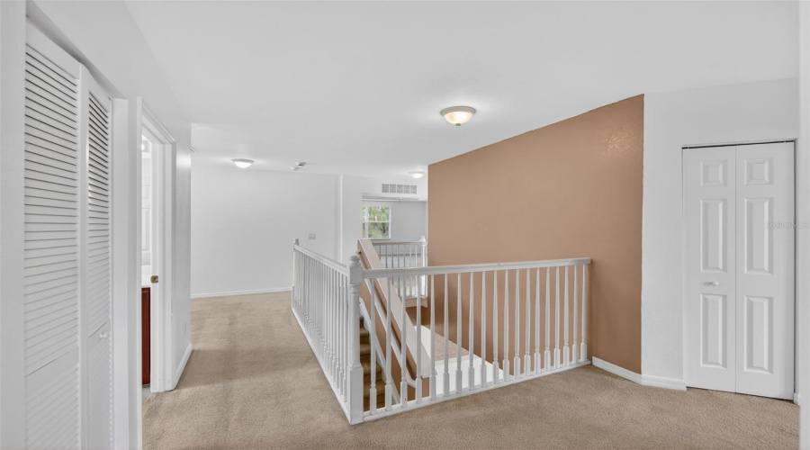 View From Bedrooms At Top Of Stairs
