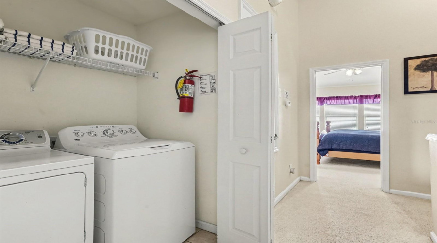 Laundry Upstairs