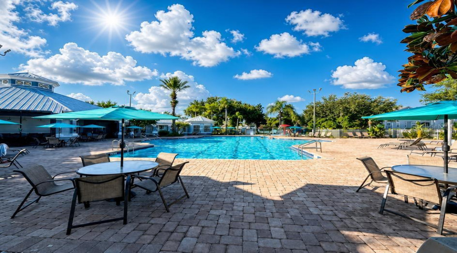 Community Pool / Tiki Bar