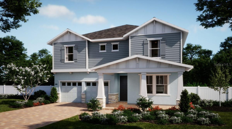 Front Exterior Rendering