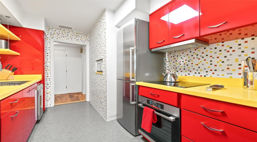The Kitchen Update Included Reorienting The Layout For Better Functionality.