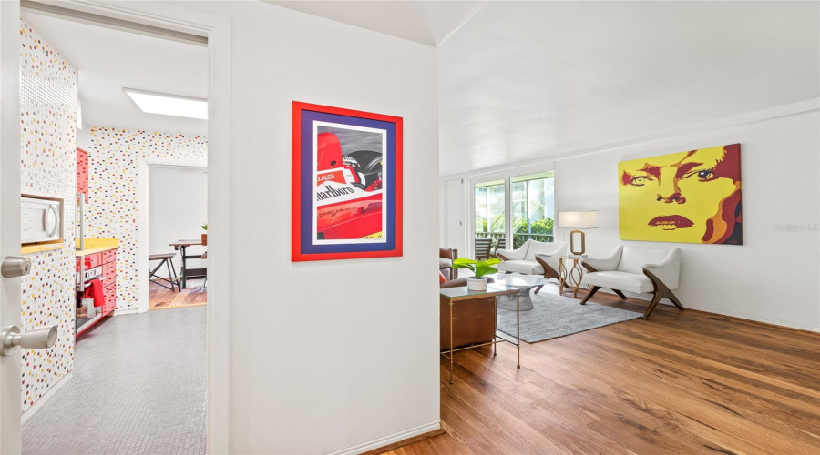 Step Inside And Be Greeted By A Newly Renovated Residence. The Flooring Is New Throughout And Is A High-Quality Vintage Wood.