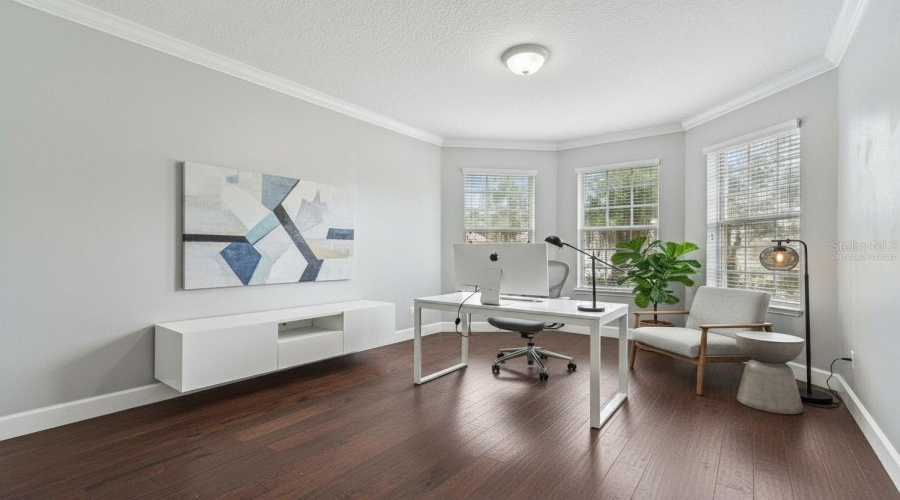 Virtually Staged Den/Office