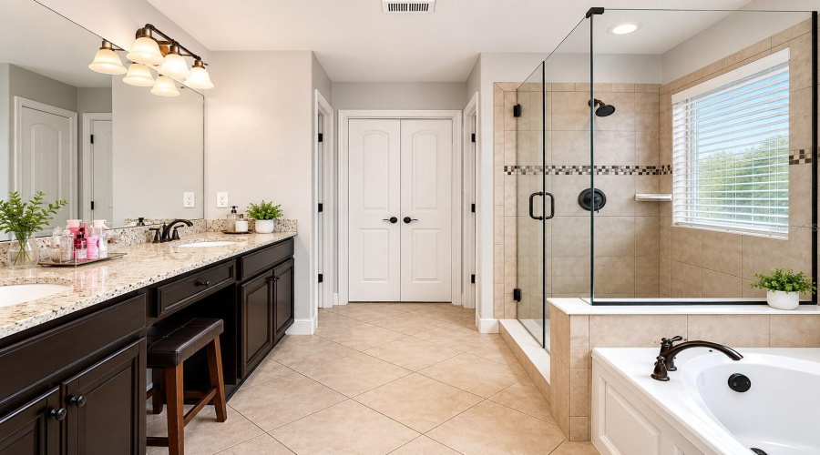 Primary Bath Tub And Shower Comp