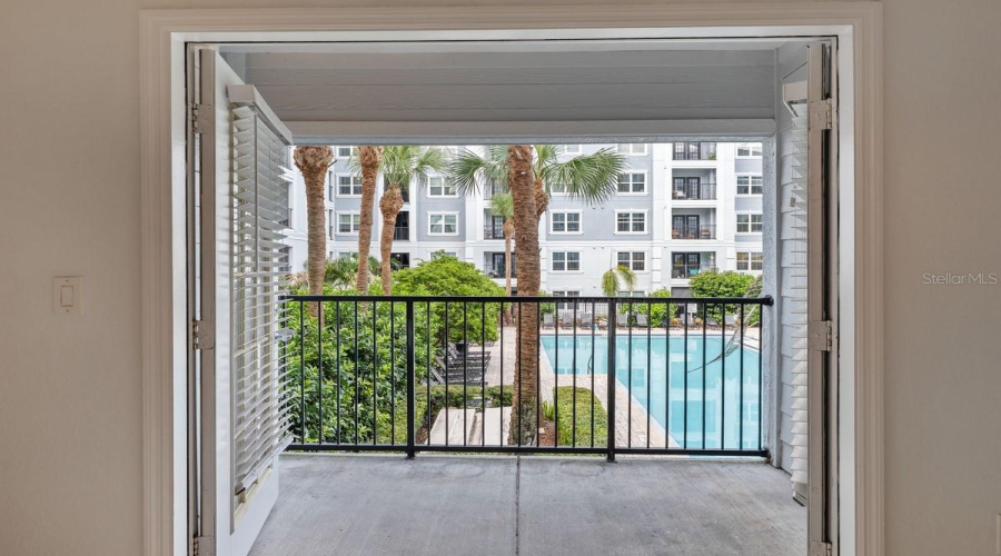 Patio &Amp; Pool View