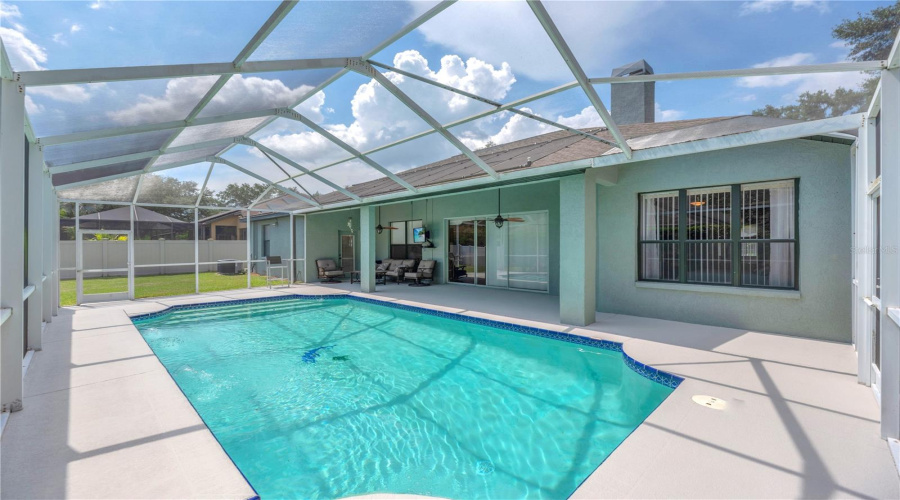 The Pool Has A Child Saftey Fence And Is Heated By A Solar Panel Installed In Dec 2021.