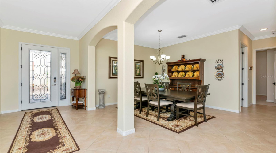 Entry And Dining Room