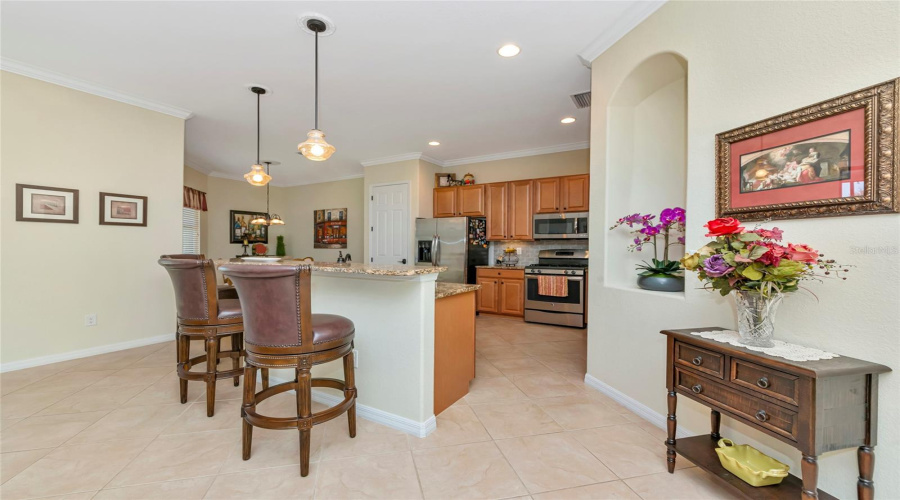 Breakfast Bar To Kitchen