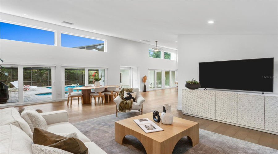 Poolside Great Room Views