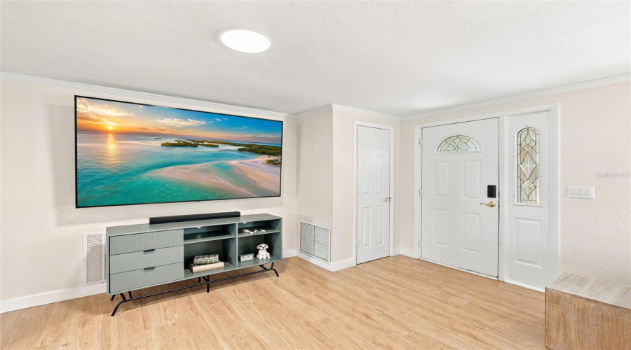 Living Room And Closet