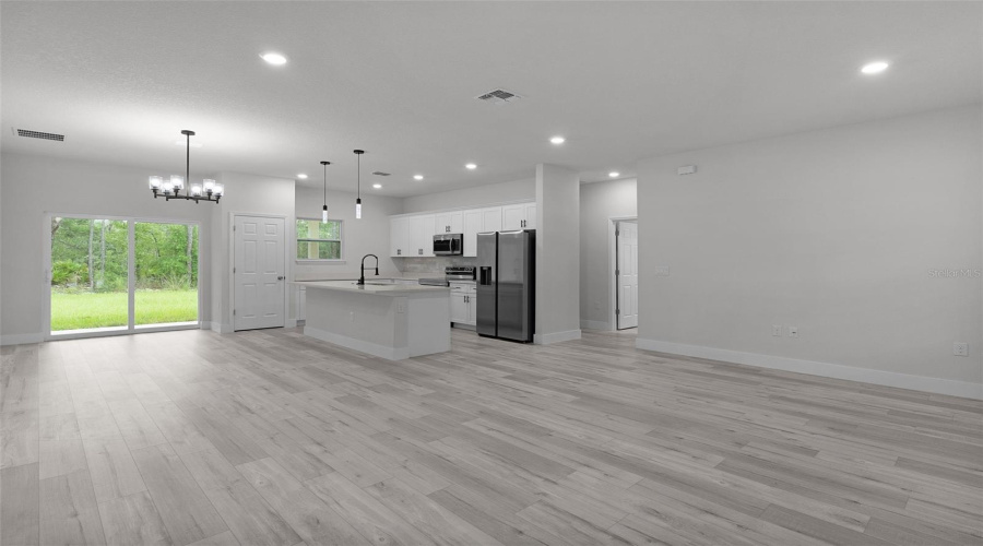 View Of Entertaining Area Upon Entry