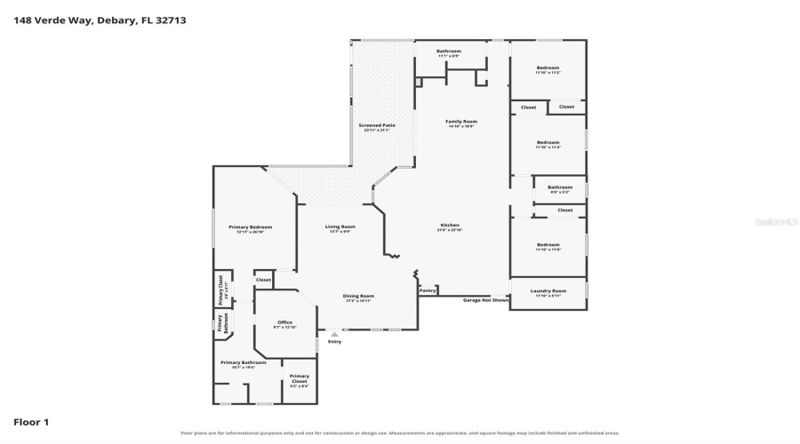Debary, Florida 32713, 4 Bedroom Bedrooms, ,3 Bathroombathrooms,Residential,For Sale,Verde,0,Mfro6432246
