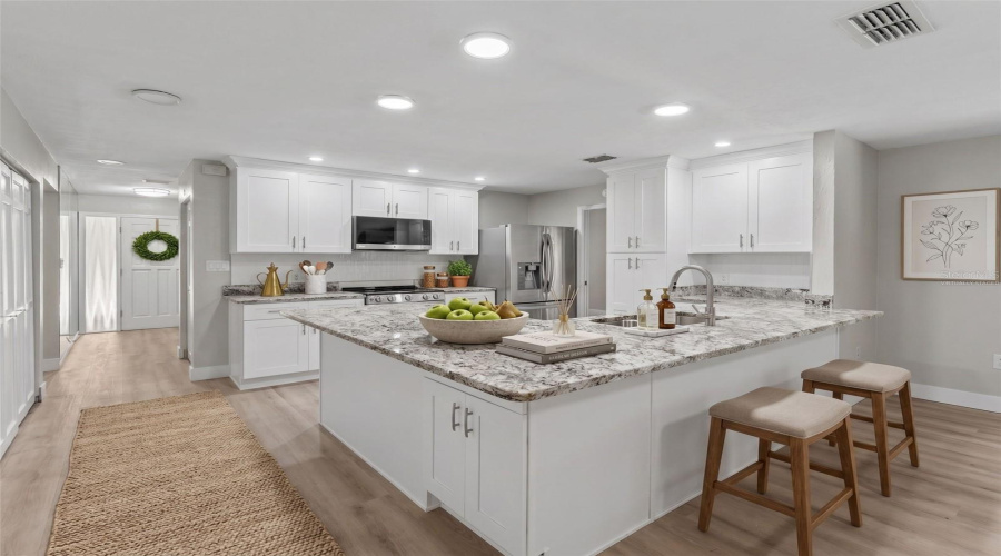Virtually Staged Kitchen