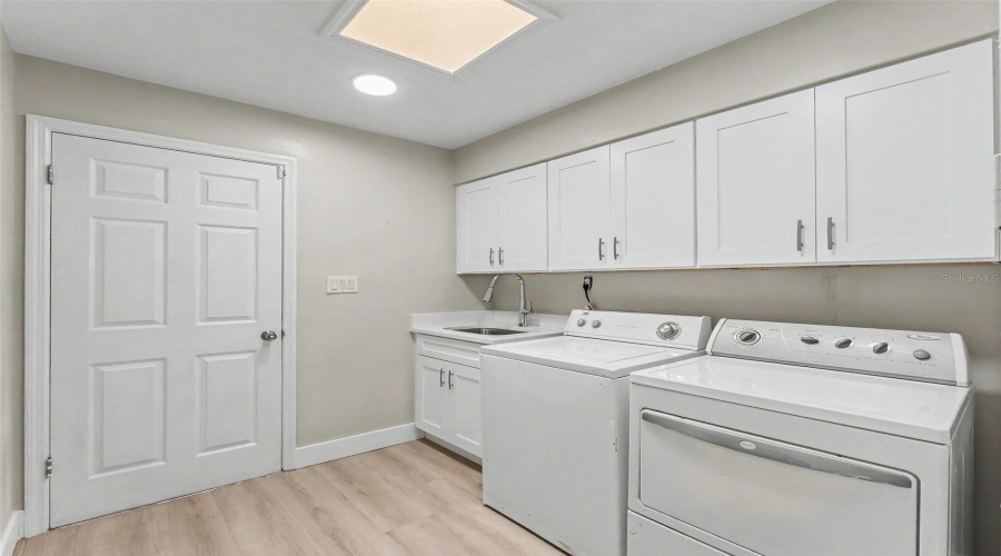 Inside Laundry Room
