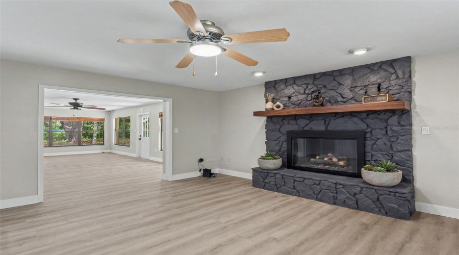 Virtual Fireplace Remodel