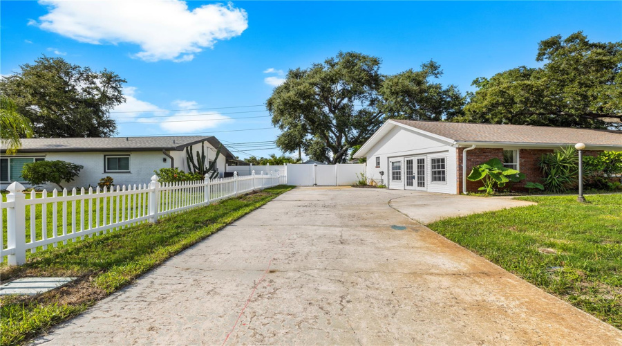 Extended Driveway