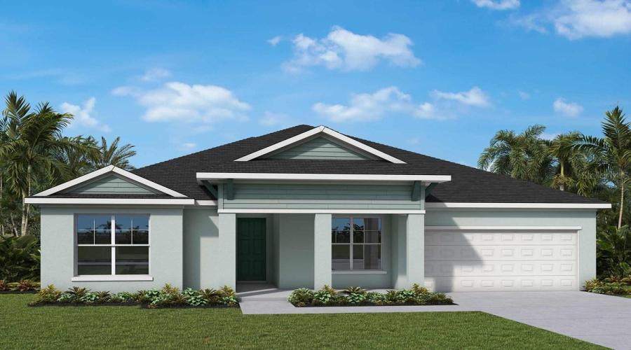 Front Exterior Rendering **Paint Colors May Vary