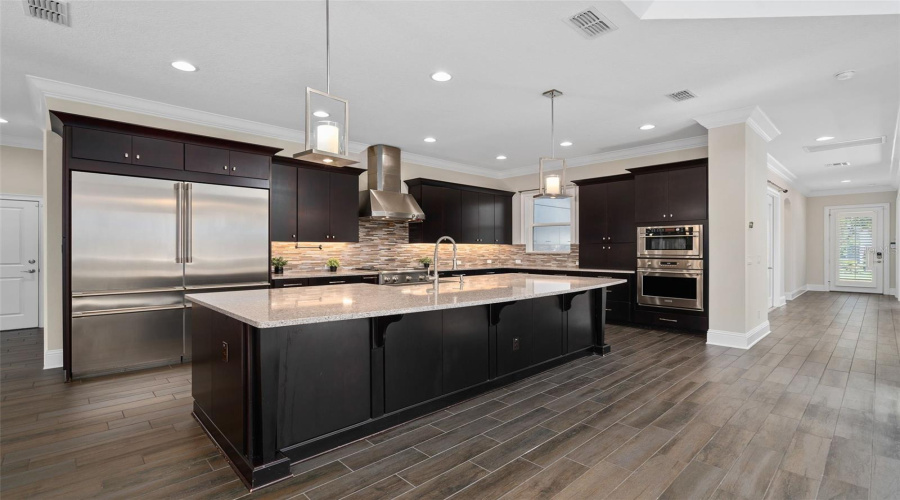 2 Full-Sized Refrigerators To Complement The Gourmet Kitchen