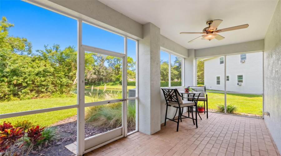 Patio Overlooking Conservation &Amp; Pond