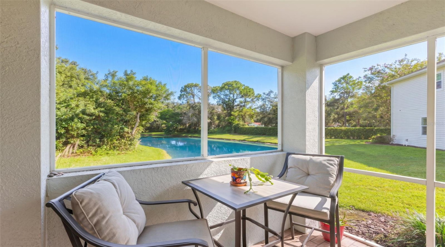 Patio Overlooking Conservation &Amp; Pond