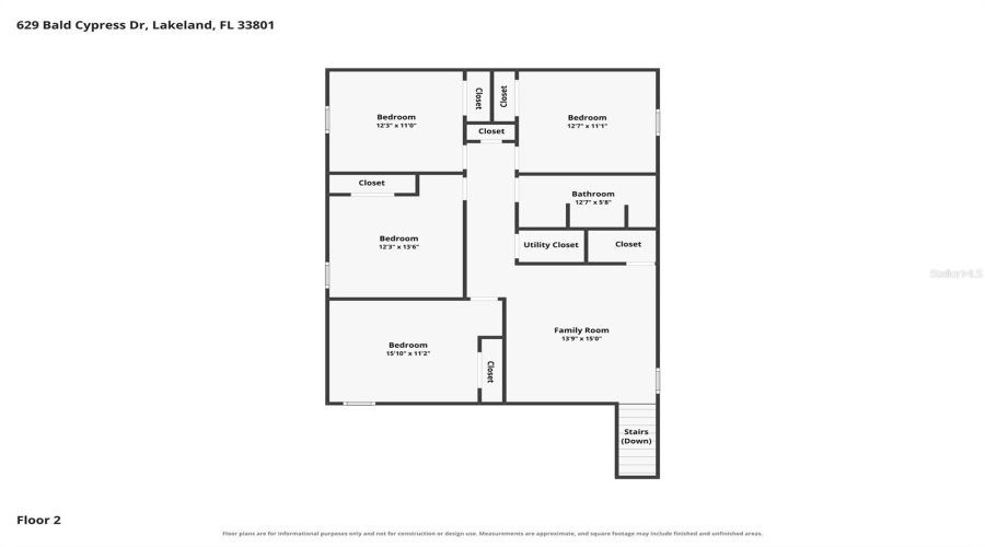 Lakeland, Florida 33801, 5 Bedroom Bedrooms, ,2 Bathroombathrooms,Residential,For Sale,Bald Cypress,0,Mfrtb8533785