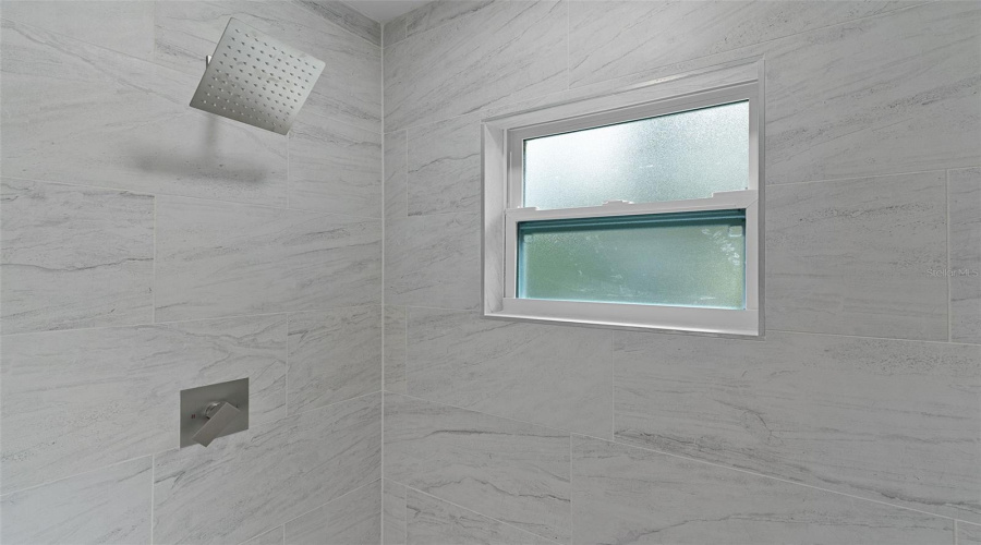 Primary Shower With Rain Shower Head