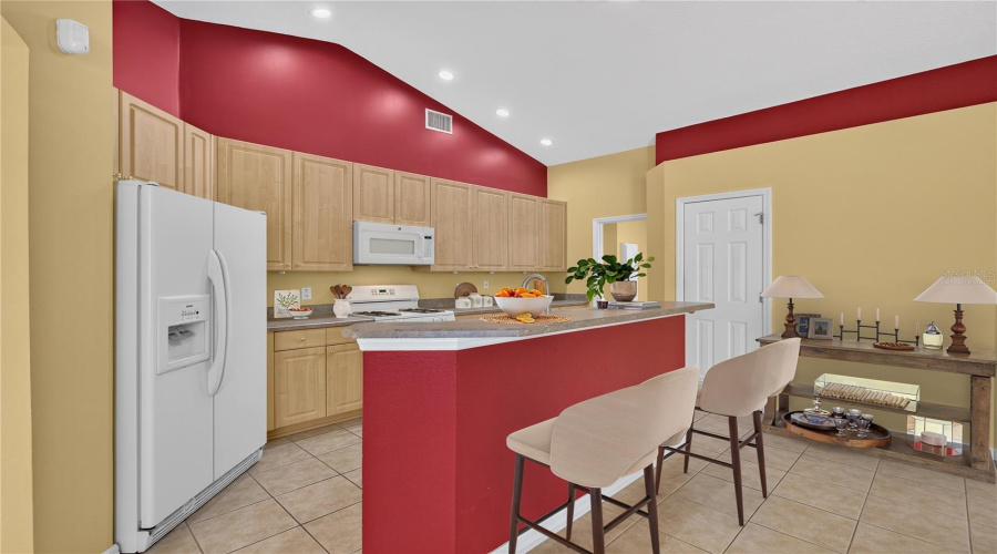 Virtually Staged Kitchen