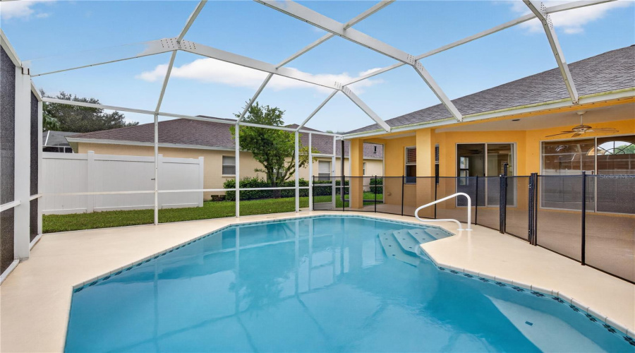Solar Heated Pool