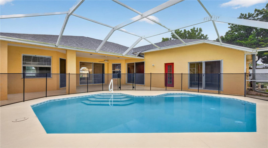 Solar Heated Pool