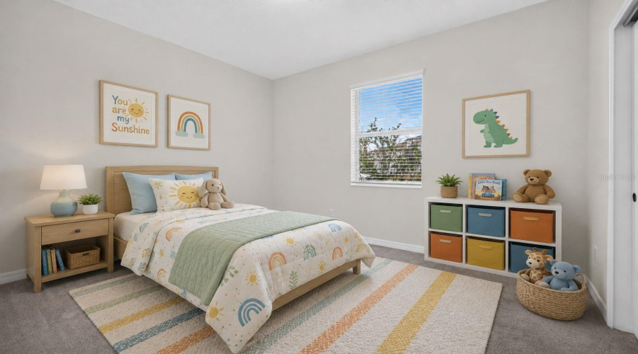 Bedroom 2: Ai Staging