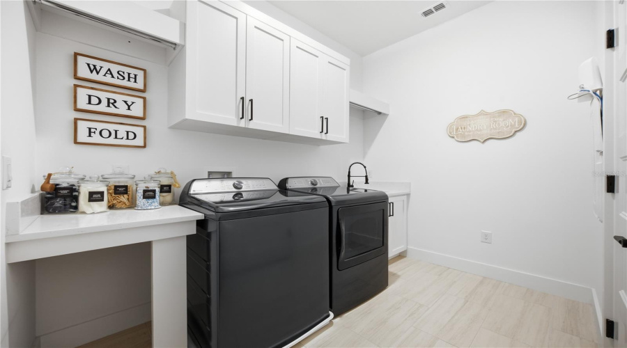 Upstairs Laundry Room