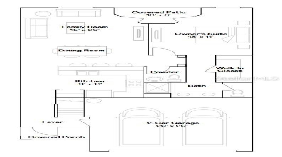 Floor Plan Downstairs