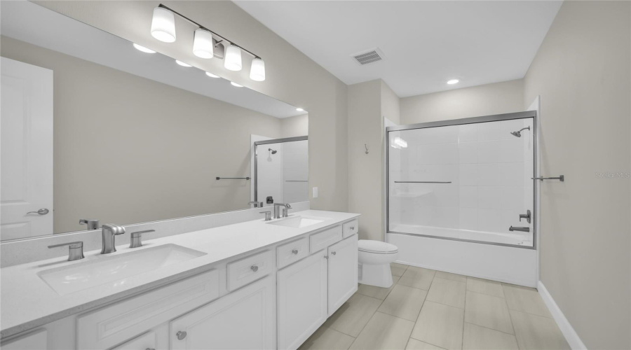 Bathroom Shared By Bedroom 1 And 2.
