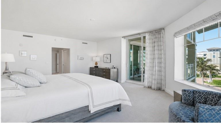 The Primary Suite Also Has Balcony Access