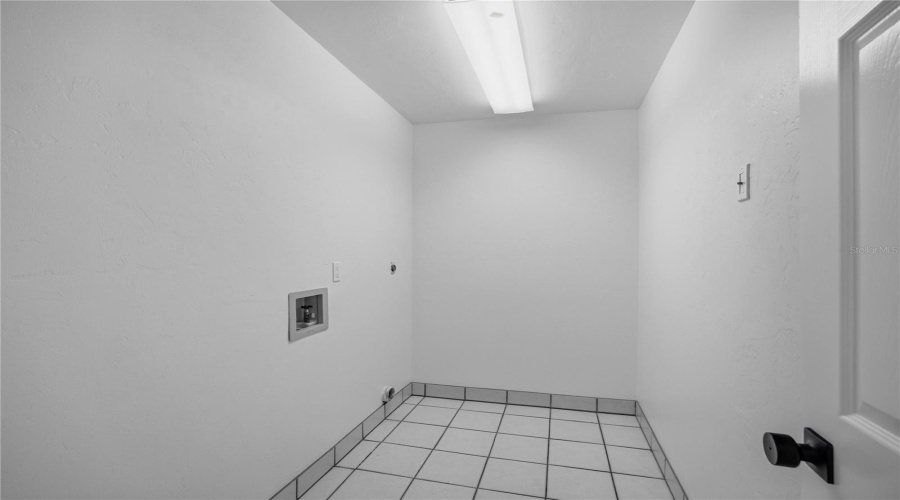 Indoor Laundry Room