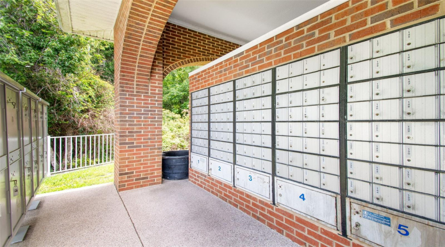 The Mailboxes Are At The Clubhouse.