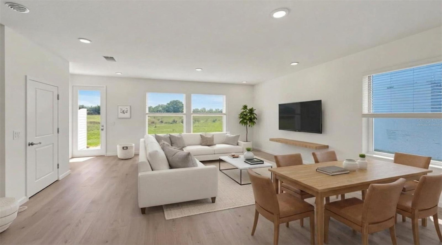 Family Room **Virtually Staged