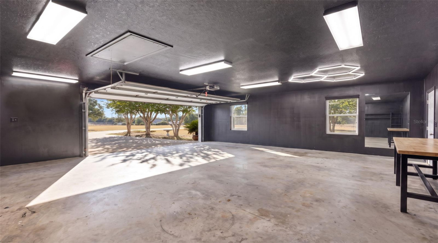 Over-Sized Two Car Garage