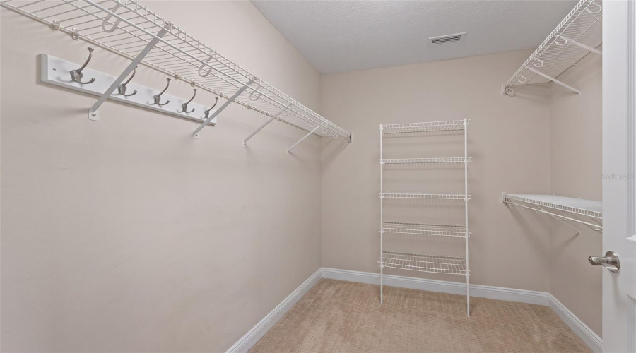 Empty Master Closet