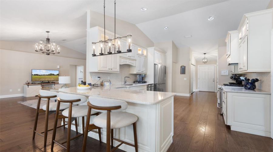Kitchen With Breakfast Bar