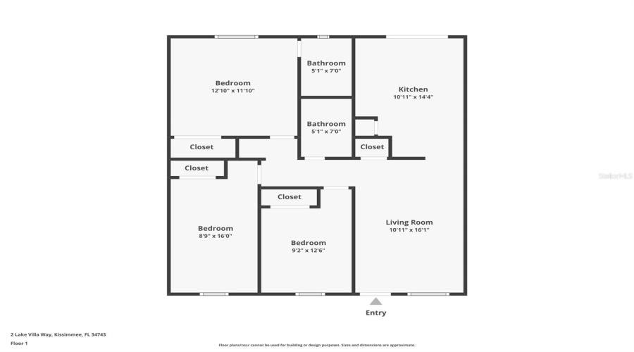 Kissimmee, Florida 34743, 3 Bedroom Bedrooms, ,2 Bathroombathrooms,Residential,For Sale,Lake Villa,0,Mfro6413875