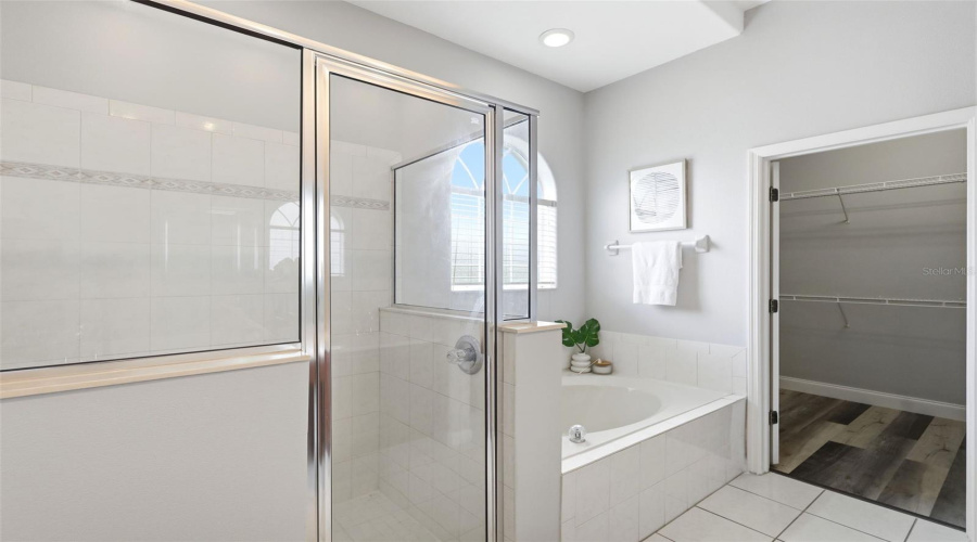 Primary Shower And Closet